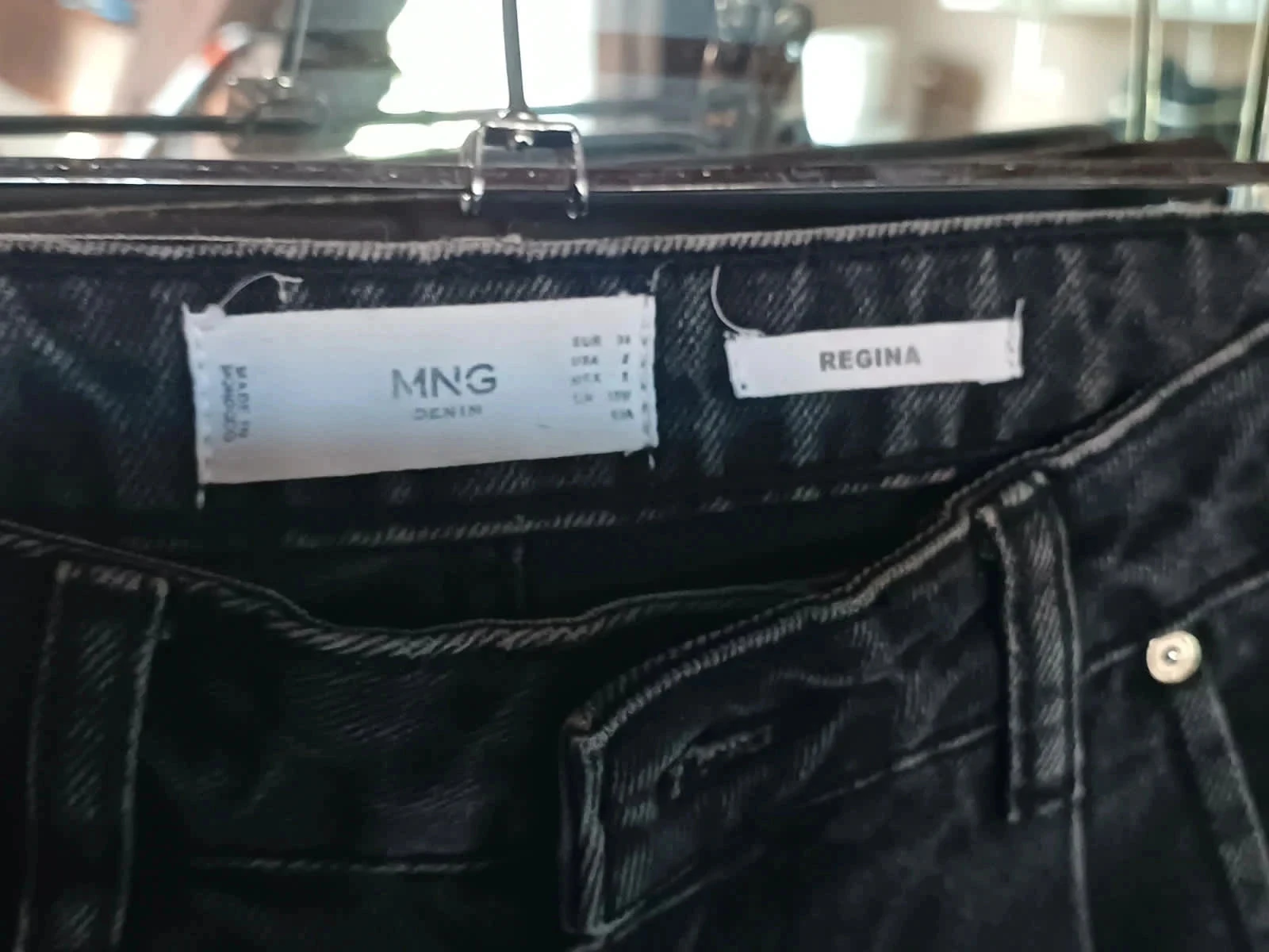 Jean slouchy regina mango taille 34 – photo 4
